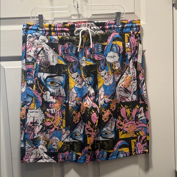 Bold Graphic Men's Athletic Shorts - Picture 1 of 4